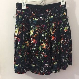 Black skirt with colorful designs!